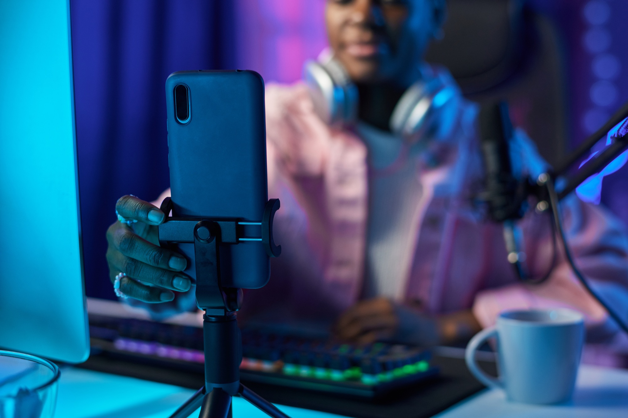 Girl Streaming Video Games